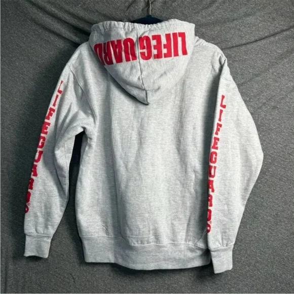 Officially Licensed LIFEGUARD brand hoodie unisex XL Grey - Picture 2 of 11